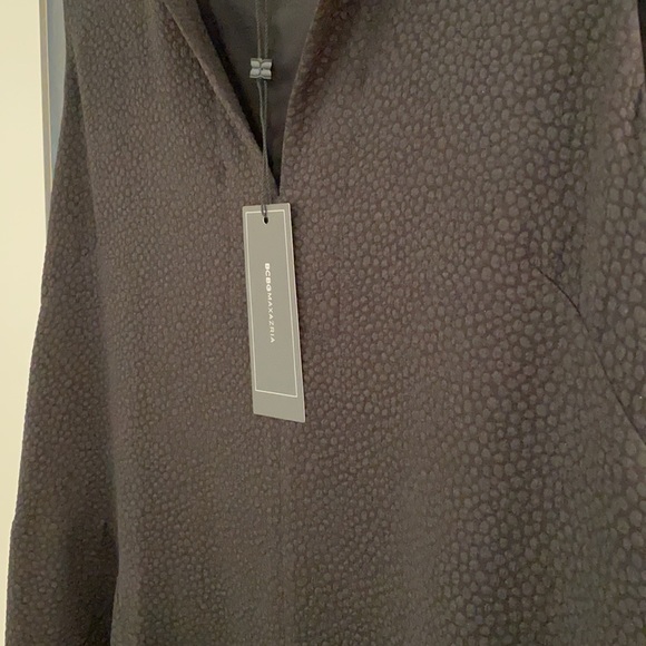 NWT New With Tags BCBG Black Cocktail Dress Size M Flattering Wrinkle Resistant - Picture 3 of 16